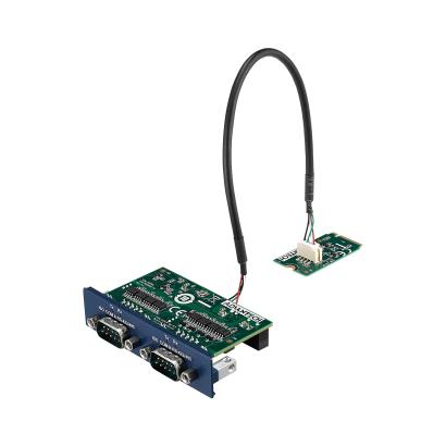 2-Port Isolated RS-422/485, M.2 B key(2242, USB), DB9